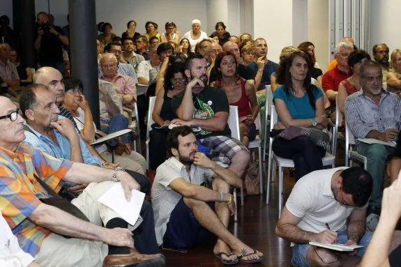 Asamblea de Podemos en Valencia en septiembre. :: irene marsilla