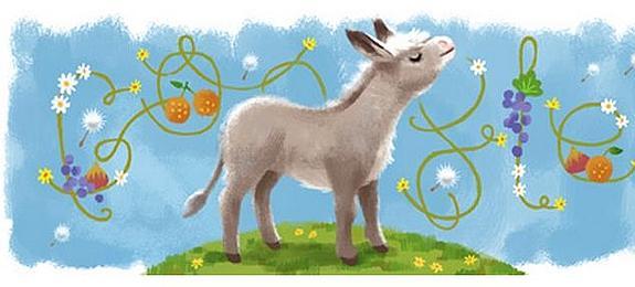 Google celebra los 100 años de 'Platero y yo' con un doodle