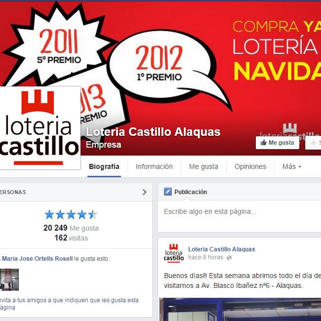 Una administración de Alaquás regala 50 décimos de la Lotería de Navidad
