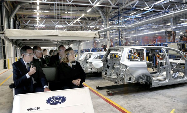 La factoría de Ford cerrará 2014 con un 32 % más de producción