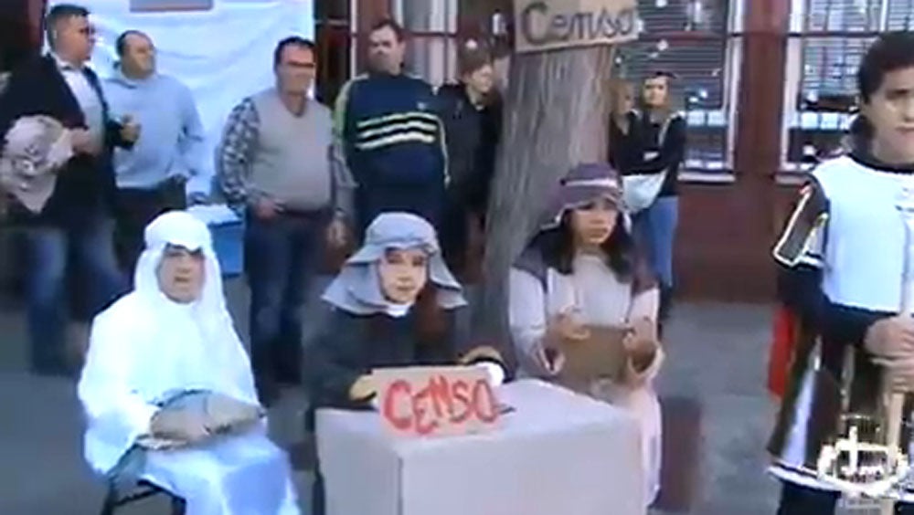 Belén viviente del colegio Jesús-María Fuensanta