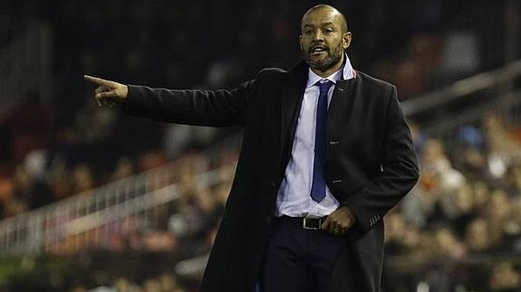 Nuno Espírito Santo, entrenador del Valencia CF.