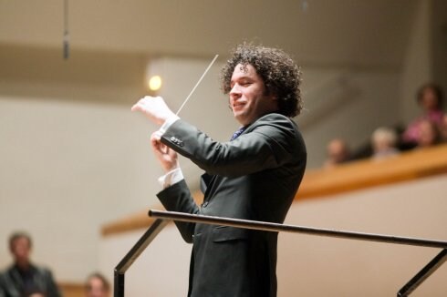 El director de orquesta Gustavo Dudamel. :: LP