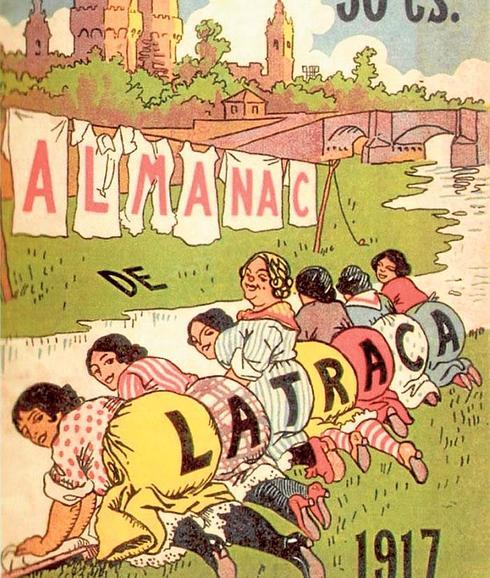 Portada del almanaque del año 1917.