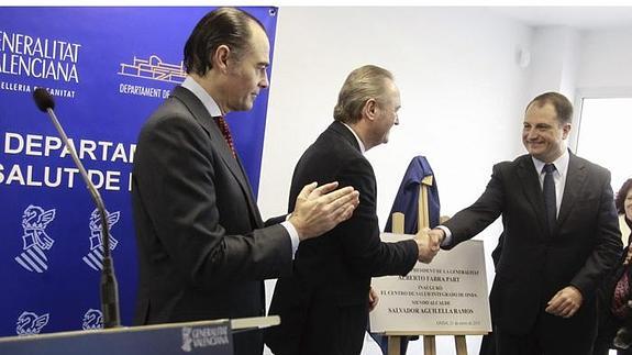 Fabra, durante la inauguración del Centro de Salud Integrado de Onda. 