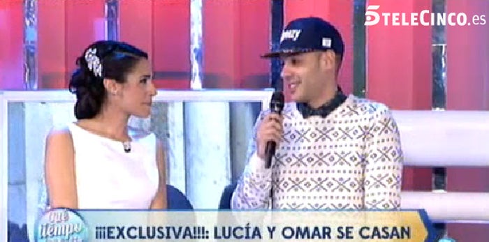 Lucía y Omar, en '¡Qué tiempo tan feliz!'. 