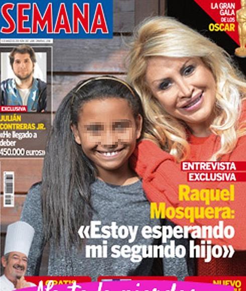 Raquel Mosquera está embarazada