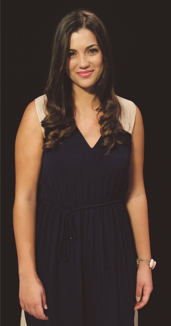 Estefanía López, fallera mayor de Valencia, en LAS PROVINCIAS.