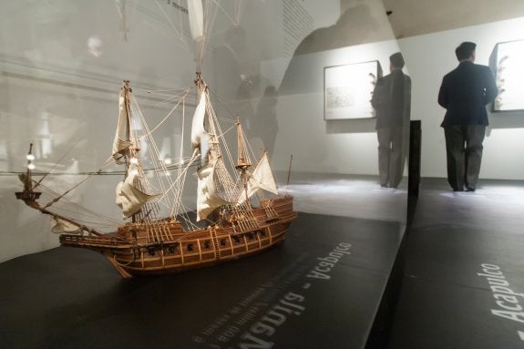 Objetos de la exposición 'Pacífico. España y la aventura de la Mar del Sur'. :: jesús montañana