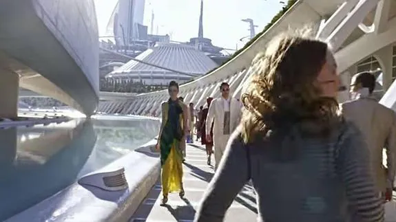 La Ciudad de las Artes y las Ciencias en el trailer de 'Tomorrowland'.