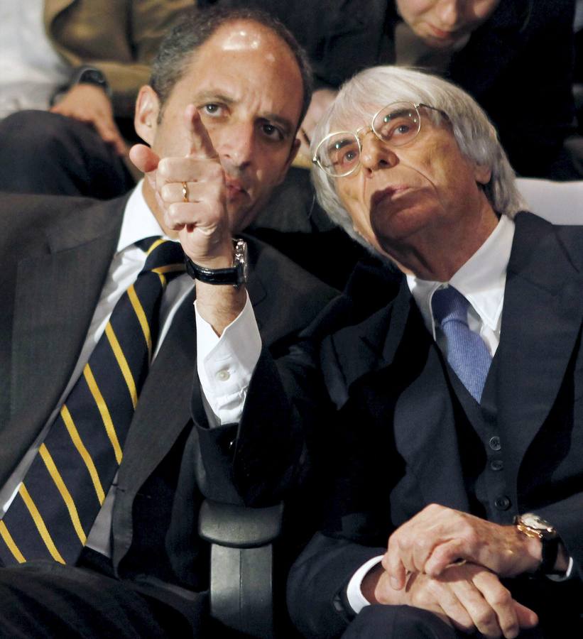 Camps y Ecclestone.