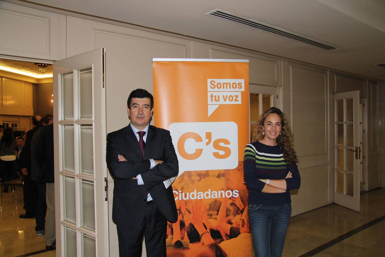 Fernando Giner y Carolina Punset.