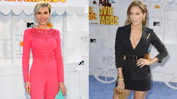 Scarlett Johansson y Jennifer Lopez.