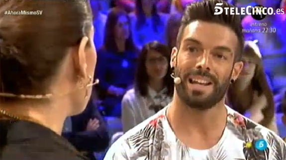 Rasel durante el debate de 'Supervivientes 2015'.