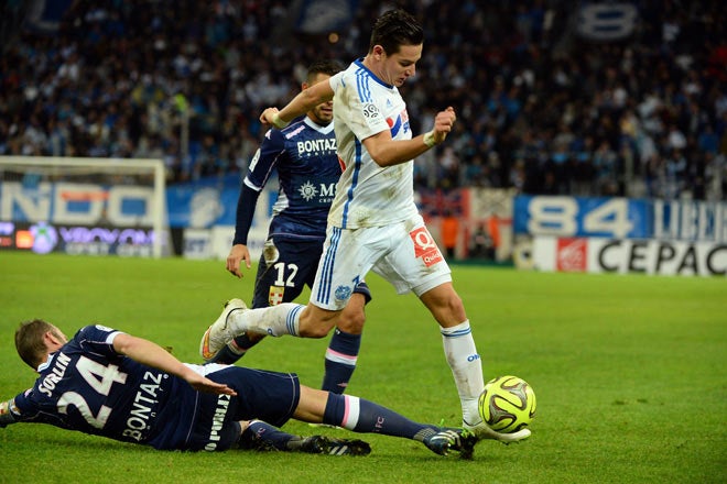 Thauvin, en un partido con su actual equipo.