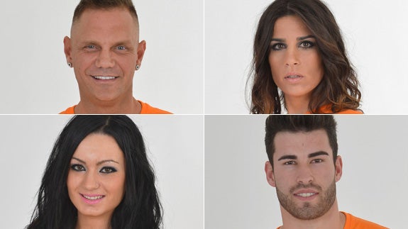 Nacho Vidal, Suhaila, Arancha y Rubén.