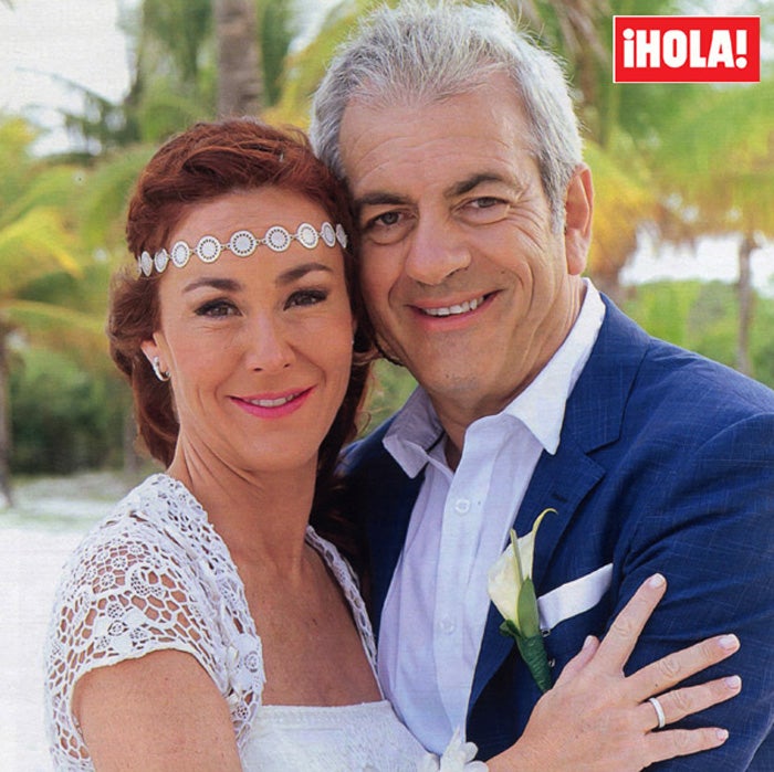 Carlos Sobera se casa en México con Patricia Santamarina