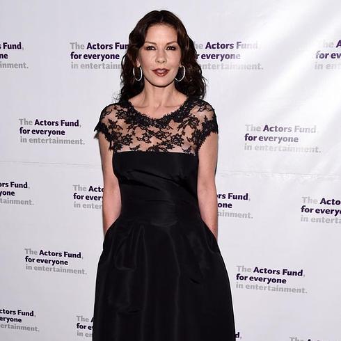 Catherine Zeta Jones en ‘The Actors Fund Annual Gala’ celebrada en Nueva York.