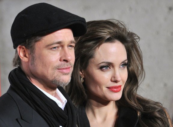 Brad Pitt y Angelina Jolie. :: afp