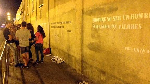 Los grafitis de Salesianos