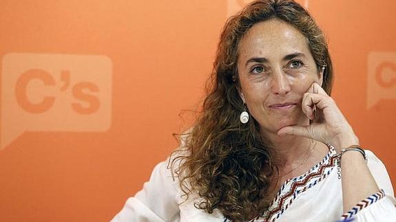 La portavoz de Ciudadanos en las Cortes Valencianas, Carolina Punset.