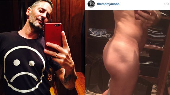 Marc Jacobs sube una foto desnudo... ¿por error?