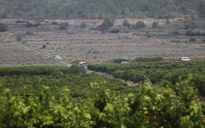 Partida de Porchinos de Ribarroja.