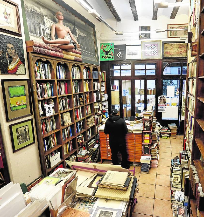 Una librería ubicada en el centro histórico de Valencia.