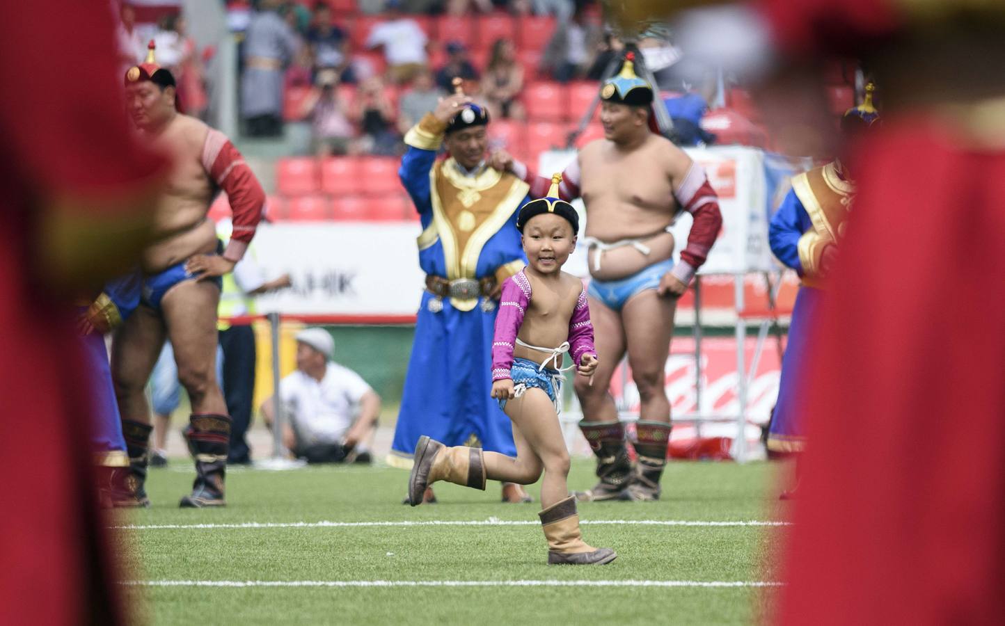 Mongolia celebra sus vistosos 'Juegos de Hombres'