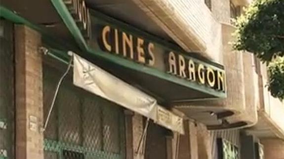 Los cines Aragón.