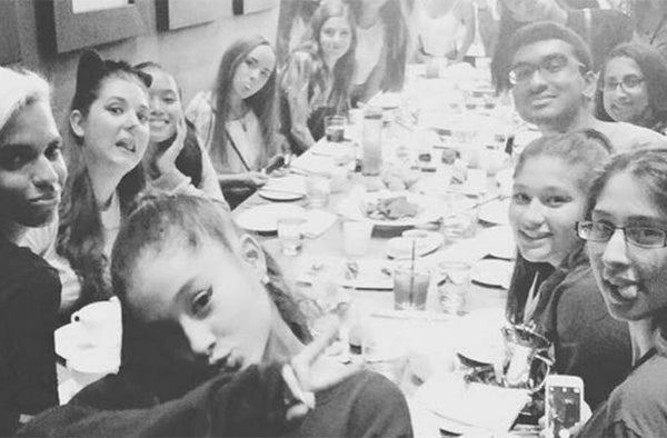 La imagen colgada por la cantante en las redes sociales.