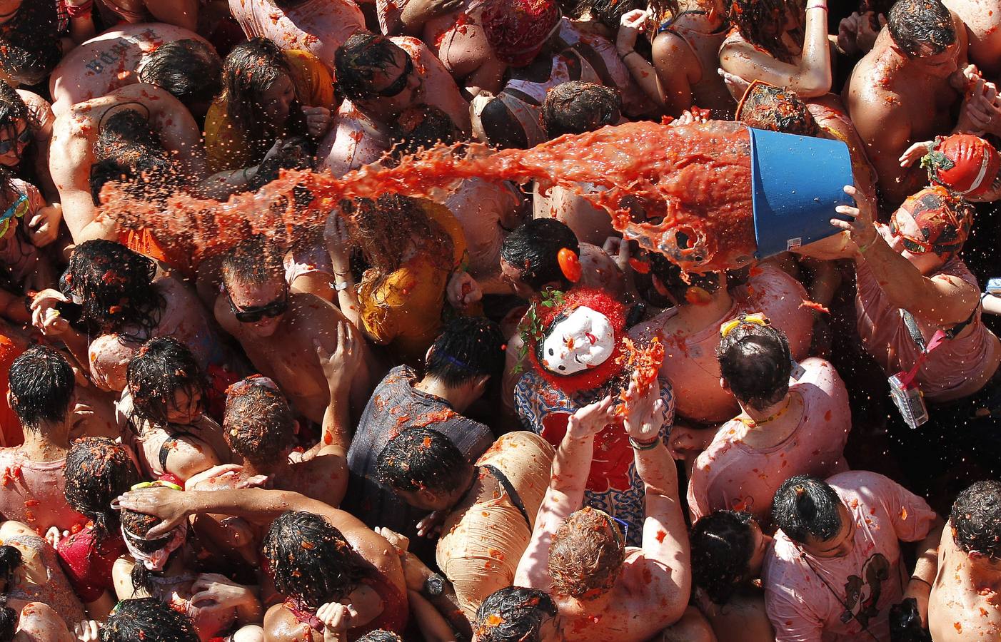 «Es un orgullo que quieran copiar la Tomatina, pero la de verdad es la de aquí»