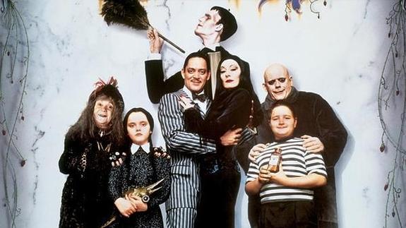Portada de la película 'The Addams Family' (1991).