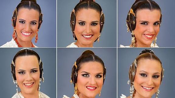 Las candidatas a la Corte de Honor 2016