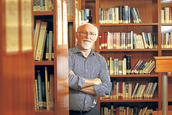 Roberto García se estrenó como profesor en septiembre de 1980 (tiene 62 años). Imparte Lengua y Literatura en el IES Gonzalo de Berceo de Alfaro (La Rioja).