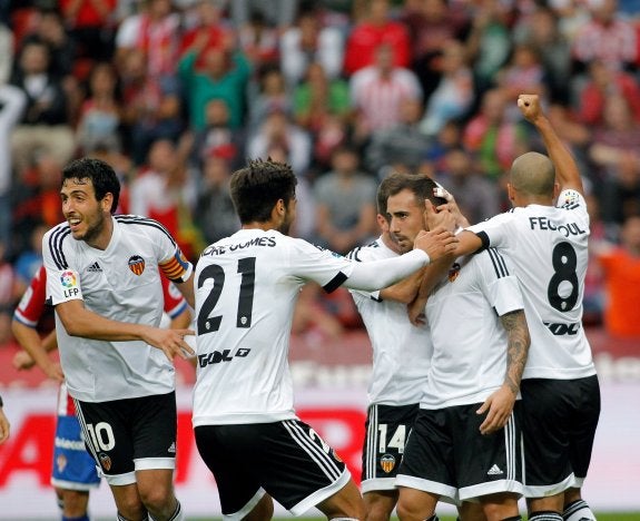 Resumen con los goles y mejores jugadas del Sporting-Valencia. 