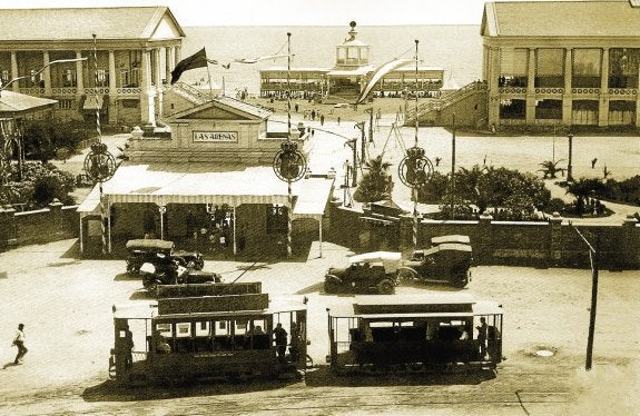 Balneario de Las Arenas en los años 20.:: LP