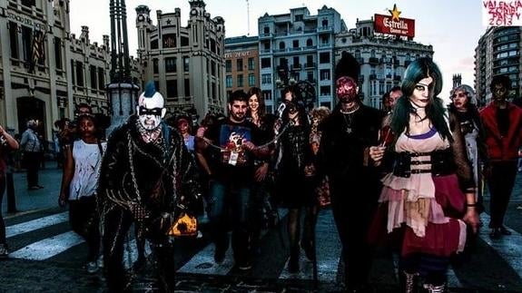 Los zombis tomarán el centro de Valencia