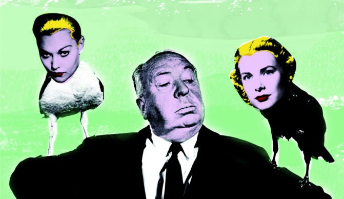 Alfred Hitchcock y 'sus rubias'.