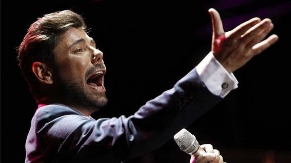 Miguel Poveda, actuará este sábado en el Palau de les Arts.