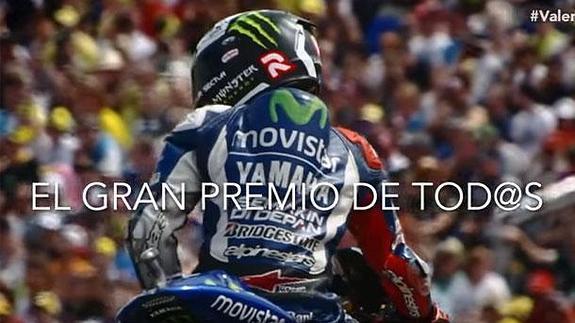 Lorenzo promociona un GP de Cheste con el aforo completo