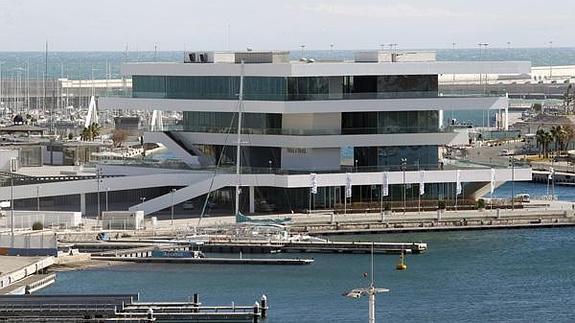 El edificio Veles e Vents. 