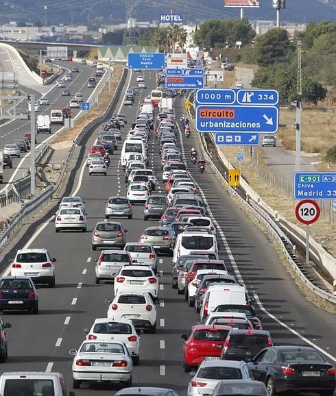 Cómo llegar al circuito de Cheste. Rutas de acceso para evitar atascos en el Gran Premio de Valencia de MotoGP