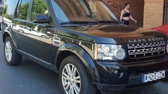 Coche que utilizaba el exdirector de Vaersa.