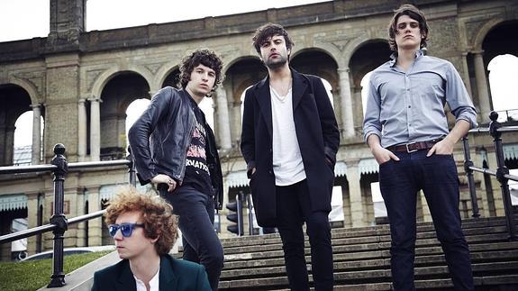 La banda británica 'The Kooks'.