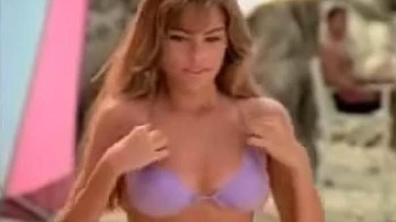 Sofía Vergara, protagonista de un anuncio de Pepsi a los 17 años. 