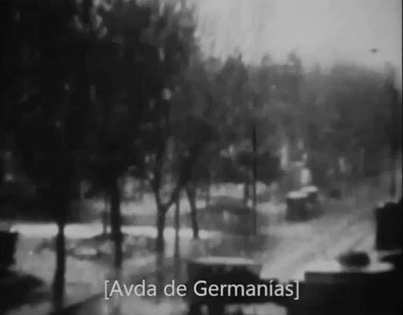 La nevada que cayó en Valencia en 1929, en un vídeo con imágenes inéditas