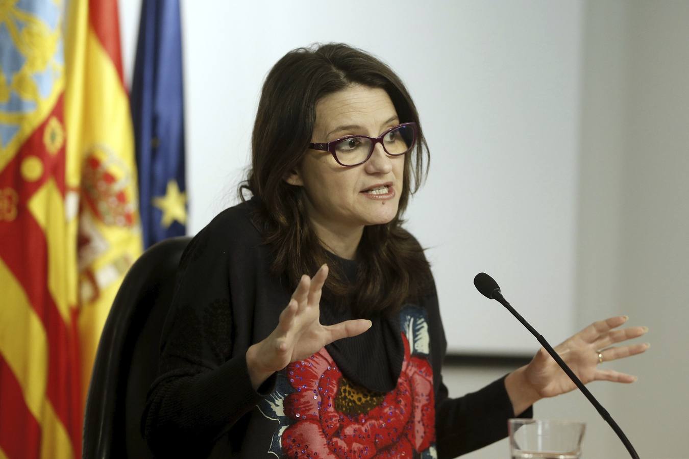 Oltra dice ahora que la unión de Compromís «no está en riesgo»