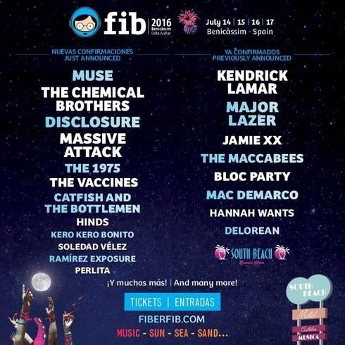 Muse llevará su poderoso directo al FIB 2016