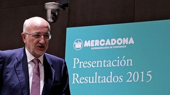 Juan Roig, presidente de Mercadona. 